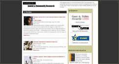 Desktop Screenshot of jewresearch.com