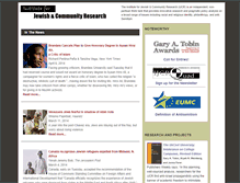 Tablet Screenshot of jewresearch.com